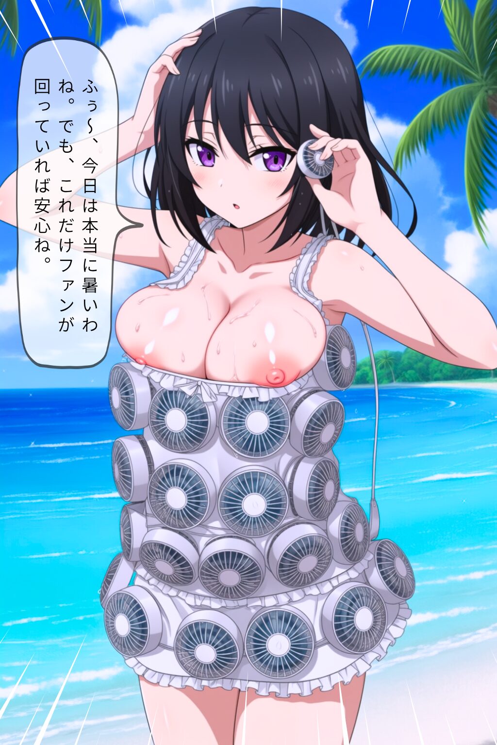 【画像】 女さん、暑さ対策で「エ□すぎるファッション」が流行ｗｗｗｗ
